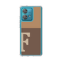 スリムプロテクションケース［ オリジナル - initial two tone - F brown ］