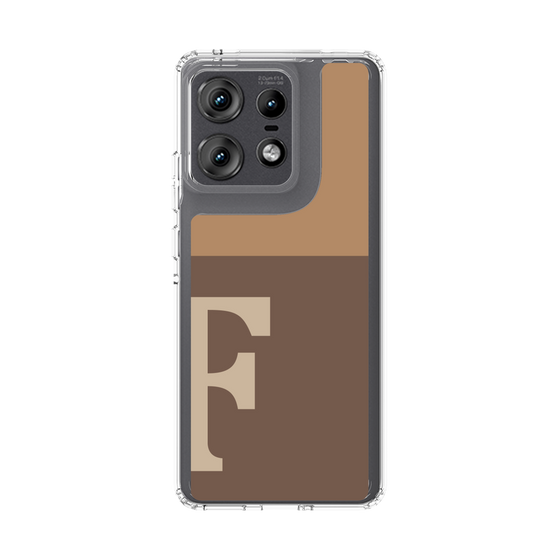 スリムプロテクションケース［ オリジナル - initial two tone - F brown ］