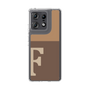 スリムプロテクションケース［ オリジナル - initial two tone - F brown ］