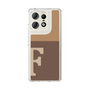 スリムプロテクションケース［ オリジナル - initial two tone - F brown ］