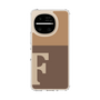 スリムプロテクションケース［ オリジナル - initial two tone - F brown ］