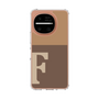 スリムプロテクションケース［ オリジナル - initial two tone - F brown ］