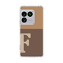 スリムプロテクションケース［ オリジナル - initial two tone - F brown ］