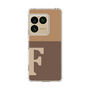 スリムプロテクションケース［ オリジナル - initial two tone - F brown ］
