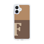 スリムプロテクションケース［ オリジナル - initial two tone - F brown ］