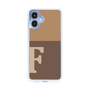 スリムプロテクションケース［ オリジナル - initial two tone - F brown ］
