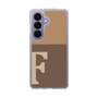 スリムプロテクションケース［ オリジナル - initial two tone - F brown ］