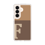 スリムプロテクションケース［ オリジナル - initial two tone - F brown ］