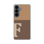 スリムプロテクションケース［ オリジナル - initial two tone - F brown ］