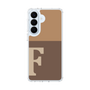 スリムプロテクションケース［ オリジナル - initial two tone - F brown ］