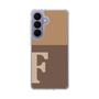 スリムプロテクションケース［ オリジナル - initial two tone - F brown ］