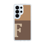 スリムプロテクションケース［ オリジナル - initial two tone - F brown ］