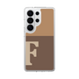 スリムプロテクションケース［ オリジナル - initial two tone - F brown ］