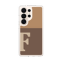 スリムプロテクションケース［ オリジナル - initial two tone - F brown ］