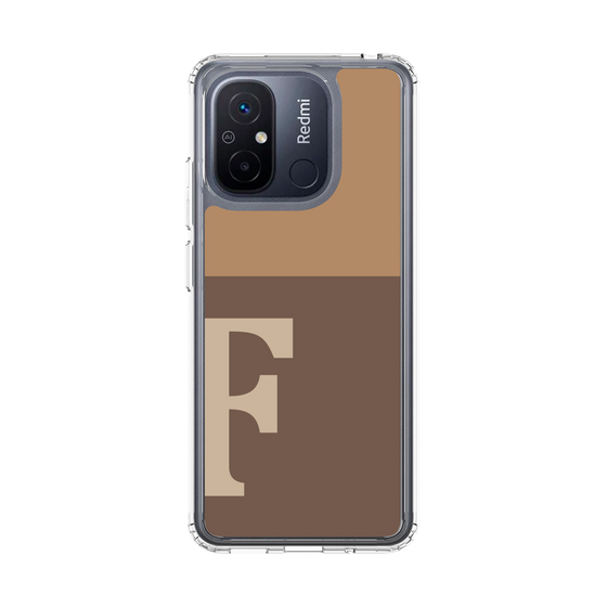 スリムプロテクションケース［ オリジナル - initial two tone - F brown ］