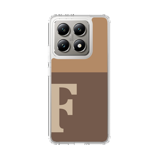 スリムプロテクションケース［ オリジナル - initial two tone - F brown ］
