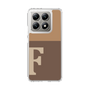 スリムプロテクションケース［ オリジナル - initial two tone - F brown ］