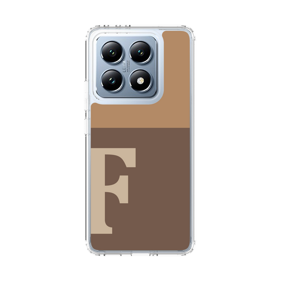 スリムプロテクションケース［ オリジナル - initial two tone - F brown ］