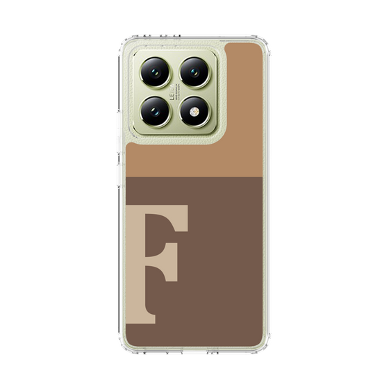 スリムプロテクションケース［ オリジナル - initial two tone - F brown ］