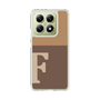 スリムプロテクションケース［ オリジナル - initial two tone - F brown ］