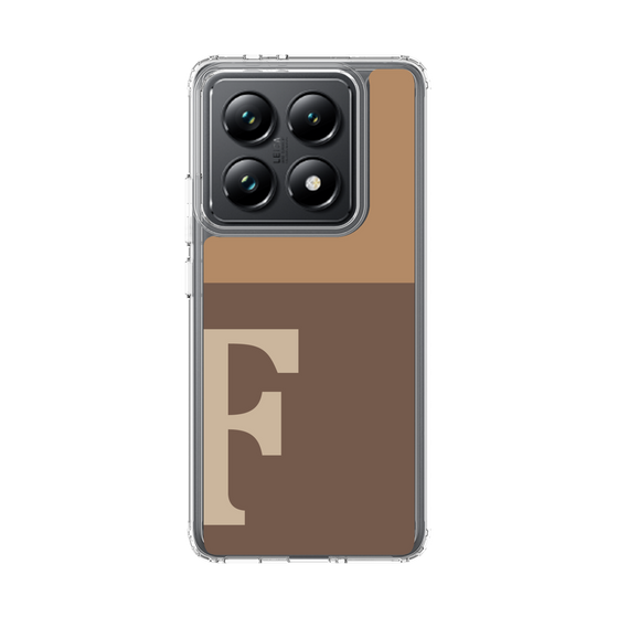 スリムプロテクションケース［ オリジナル - initial two tone - F brown ］
