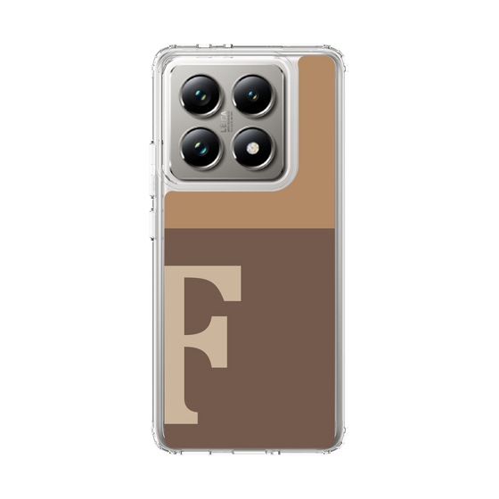 スリムプロテクションケース［ オリジナル - initial two tone - F brown ］