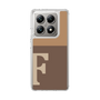 スリムプロテクションケース［ オリジナル - initial two tone - F brown ］