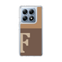 スリムプロテクションケース［ オリジナル - initial two tone - F brown ］