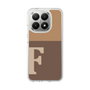 スリムプロテクションケース［ オリジナル - initial two tone - F brown ］