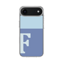 スリムプロテクションケース［ オリジナル - initial two tone - F blue ］