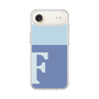 スリムプロテクションケース［ オリジナル - initial two tone - F blue ］