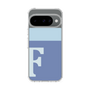スリムプロテクションケース［ オリジナル - initial two tone - F blue ］