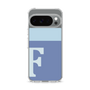 スリムプロテクションケース［ オリジナル - initial two tone - F blue ］