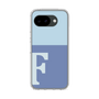 スリムプロテクションケース［ オリジナル - initial two tone - F blue ］