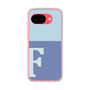 スリムプロテクションケース［ オリジナル - initial two tone - F blue ］