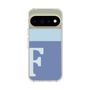 スリムプロテクションケース［ オリジナル - initial two tone - F blue ］
