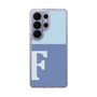 スリムプロテクションケース［ オリジナル - initial two tone - F blue ］