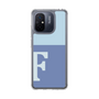 スリムプロテクションケース［ オリジナル - initial two tone - F blue ］