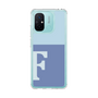 スリムプロテクションケース［ オリジナル - initial two tone - F blue ］
