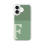 スリムプロテクションケース［ オリジナル - initial two tone - F green ］