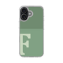 スリムプロテクションケース［ オリジナル - initial two tone - F green ］