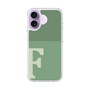 スリムプロテクションケース［ オリジナル - initial two tone - F green ］