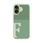 スリムプロテクションケース［ オリジナル - initial two tone - F green ］