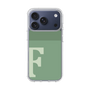 スリムプロテクションケース［ オリジナル - initial two tone - F green ］