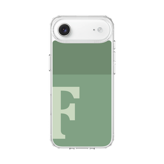 スリムプロテクションケース［ オリジナル - initial two tone - F green ］
