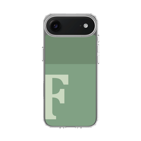 スリムプロテクションケース［ オリジナル - initial two tone - F green ］
