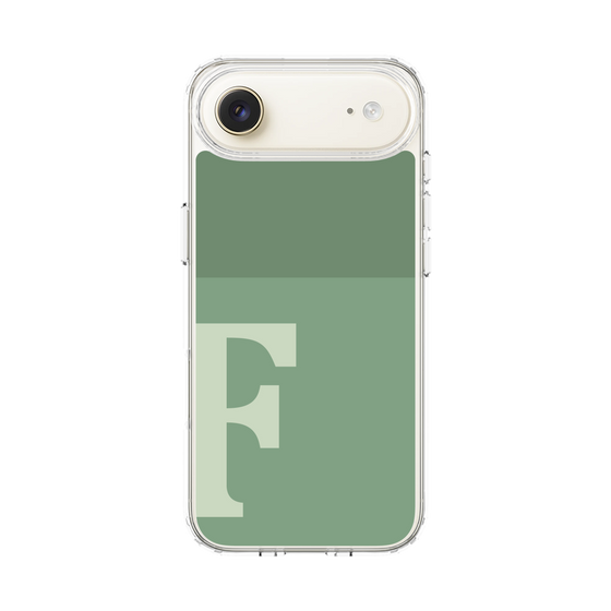 スリムプロテクションケース［ オリジナル - initial two tone - F green ］