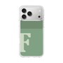 スリムプロテクションケース［ オリジナル - initial two tone - F green ］