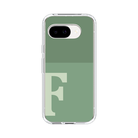 スリムプロテクションケース［ オリジナル - initial two tone - F green ］