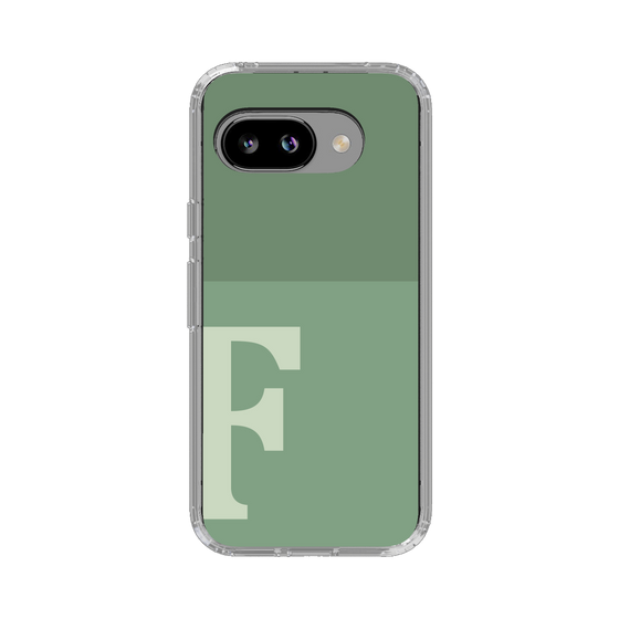スリムプロテクションケース［ オリジナル - initial two tone - F green ］